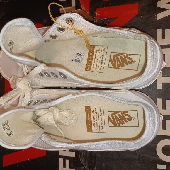 Vans Men's 4.5/Women's 6 Old Skool Tapered Eco Theory White Natural VN0A54F49FQ - Picture 5 of 12